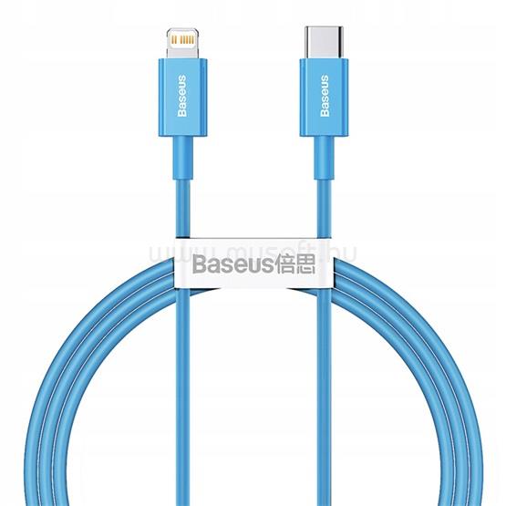 BASEUS Superior Series USB-C / Lightning gyorstöltő kábel PD 20W 1m (kék)