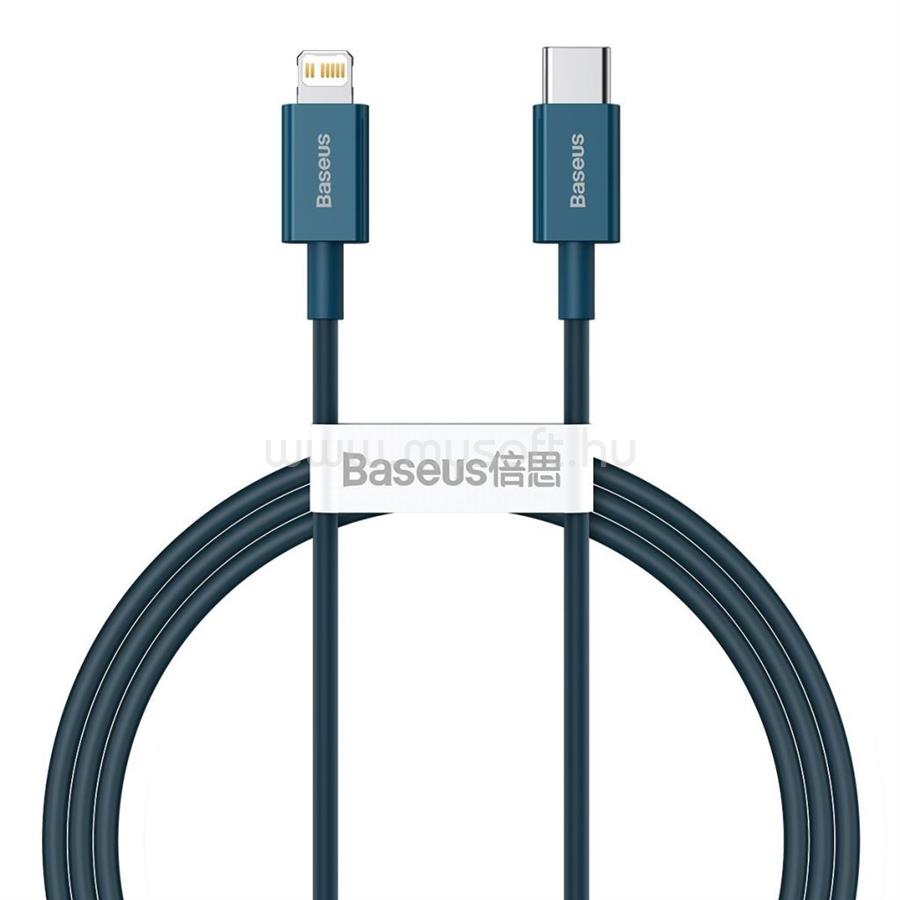 BASEUS Superior USB-C - Lightning kábel 20W 1m (kék)