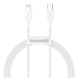 BASEUS Superior USB-C - Lightning töltőkábel 20W PD 1 m (fehér) CATLYS-A02 small