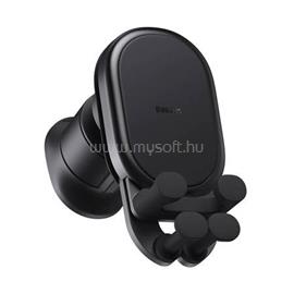 BASEUS vezeték nélküli töltős autós telefontartó szellőzőnyílásra SUWX030001 15W (fekete) BAS620264 small