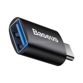 BASEUS ZJJQ000001 Ingenuity USB/Type-C fekete OTG adapter ZJJQ000001 small