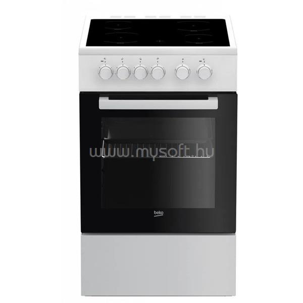 BEKO FSM57000GW kerámialapos tűzhely