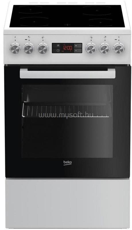 BEKO FSM57300GW kerámialapos tűzhely