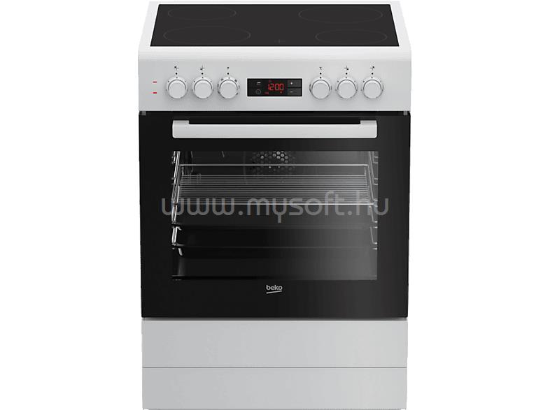 BEKO FSM67300GWS kerámialapos tűzhely