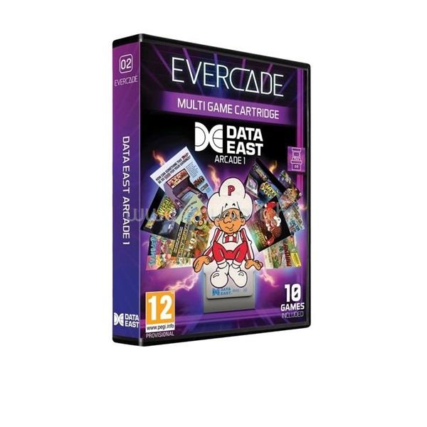 BLAZE ENTERTAINMENT Evercade #02 Data East Arcade 1 10in1 Retro Multi Game játékszoftver csomag