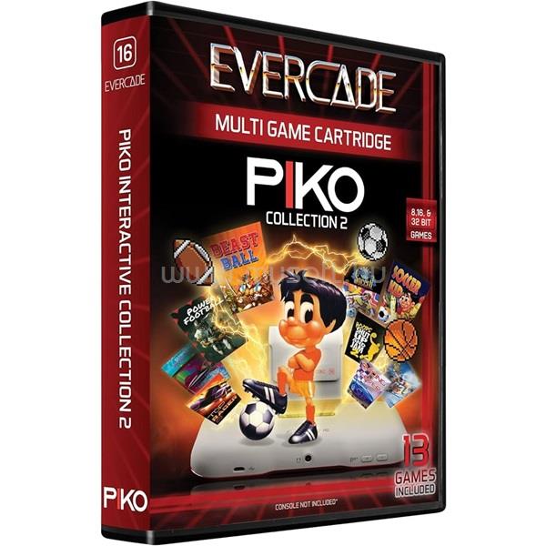 BLAZE ENTERTAINMENT Evercade #16 Piko Interactive Collection 2 13in1 Retro Multi Game játékszoftver csomag