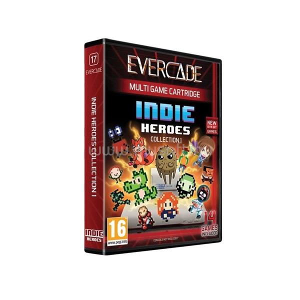 BLAZE ENTERTAINMENT Evercade #17 Indie Heroes Collection 1 14in1 Retro Multi Game játékszoftver csomag