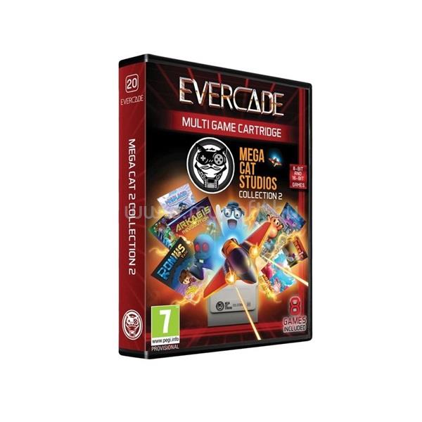 BLAZE ENTERTAINMENT Evercade #20 Mega Cat Studios Collection 2 8in1 Retro Multi Game játékszoftver csomag