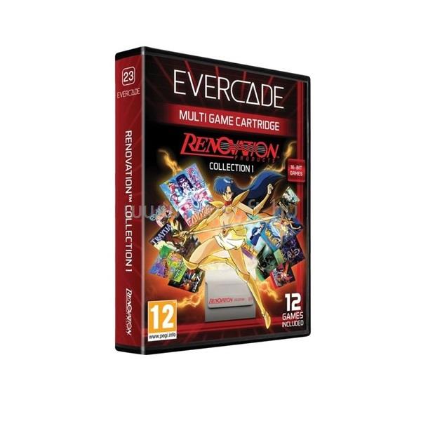 BLAZE ENTERTAINMENT Evercade #23 Renovation Collection 1 12in1 Retro Multi Game játékszoftver csomag