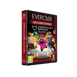 BLAZE ENTERTAINMENT Evercade #25 Morphcat Games Collection 1 3in1 Retro Multi Game játékszoftver csomag FG-MOR1-EVE-EFIGS small