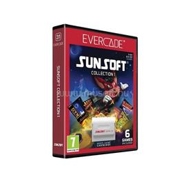 BLAZE ENTERTAINMENT Evercade #31 Sunsoft Collection 1 6in1 Retro Multi Game játékszoftver csomag FG-SUN1-EVE-EFIGS small