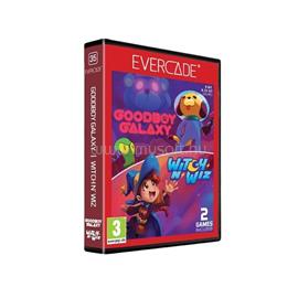 BLAZE ENTERTAINMENT Evercade #35 Goodboy Galaxy/Witch N' Wiz 2in1 Retro Multi Game játékszoftver csomag FG-GGWW-EVE-EFIGS small
