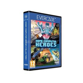 BLAZE ENTERTAINMENT Evercade #C5 Home Computer Heroes Collection 7in1 Retro Multi Game játékszoftver csomag FG-HOM1-EVE-EFIGS small