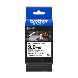 BROTHER HSe-221E fehér alapon fekete hőre zsugorodó szalag, 9 mm HSE221E small