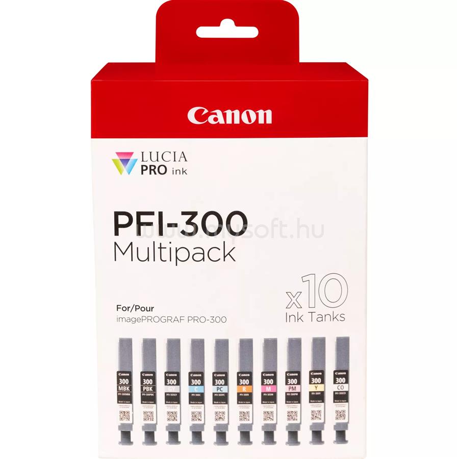 CANON Patron PFI-300 MBK/PBK/C/M/Y/PC/PM/R/GY/CO multipakk