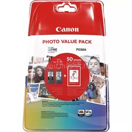 CANON Patron PG-540L BK/ CL-541XL Color Fekete/Színes multipakk (1x11ml/1x15ml) + Fotópapír 5224B005 small