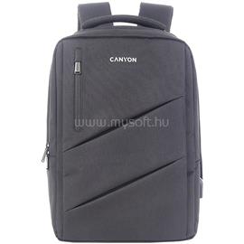 CANYON BPE-5 Notebook hátizsák15.6" (Szürke) CNS-BPE5GY1 small