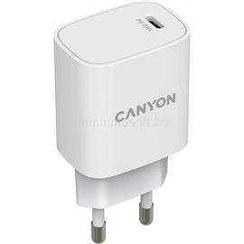 CANYON H-20-02 20W univerzális hálózati töltő adapter (fehér) CNE-CHA20W02 small