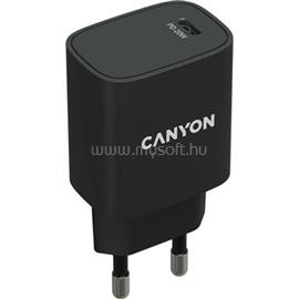 CANYON H-20-02 20W univerzális hálózati töltő adapter (fekete) CNE-CHA20B02 small