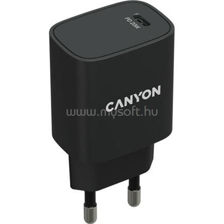 CANYON H-20-02 20W univerzális hálózati töltő adapter (fekete)