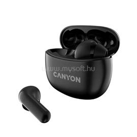 CANYON TWS-5 True Wireless vízálló fülhallgató headset (fekete) CNS-TWS5B small