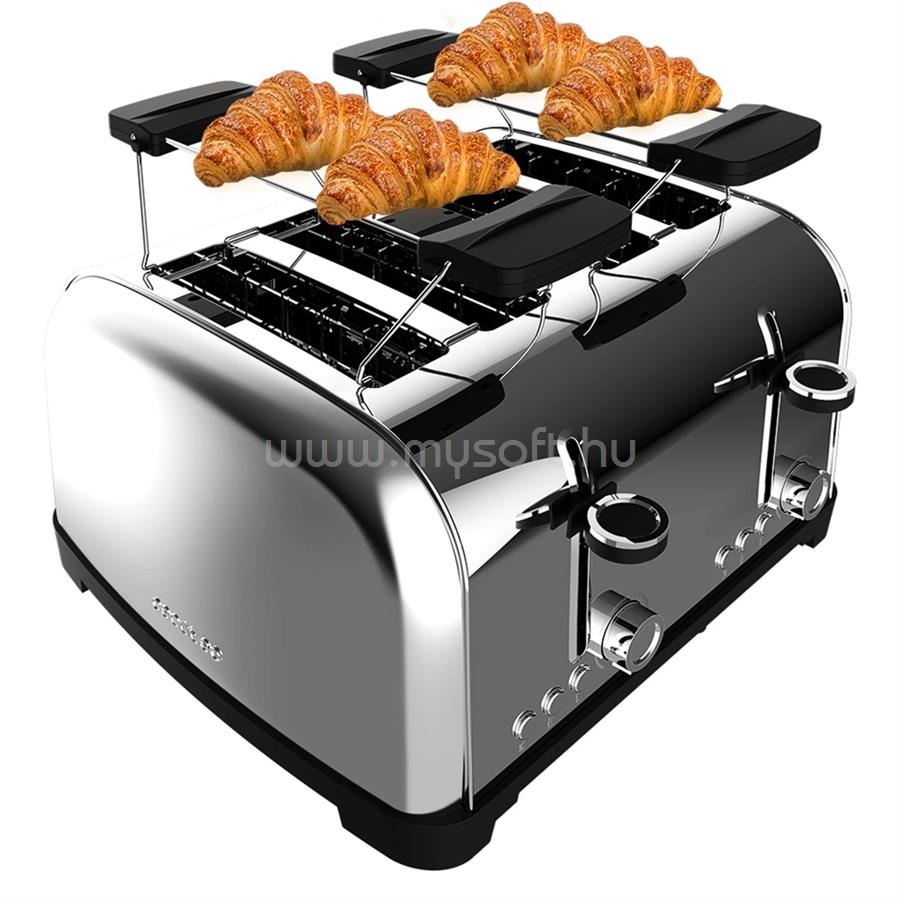 CECOTEC Toastin time 1700 Double Inox toaster kenyérpirító