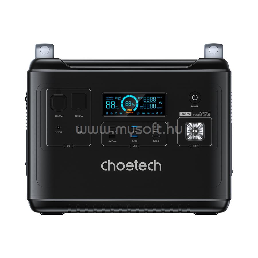 CHOETECH 2000W, bidirectional, PowerStation