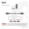 CLUB3D DisplayPort 2.1 Bi-Directional VESA DP80 Certified Cable 4K120Hz, 8K60Hz or 10K30Hz M/M 1.2m CAC-1091 small