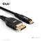 CLUB3D KAB USB Type-C Cable to DP 2.1 Bi-Directional VESA DP80 Certified Cable M/M - 1m CAC-1559 small