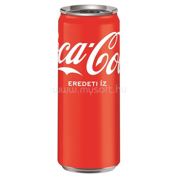 COCA COLA Coca-Cola 0,33l DRS egyutas visszaváltási díjas dobozos üdítőital
