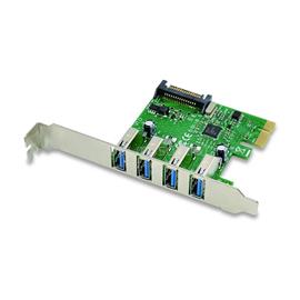 CONCEPTRONIC Bővítőkártya - EMRICK02G (PCIe x1 to 4x USB-A 3.0) EMRICK02G small