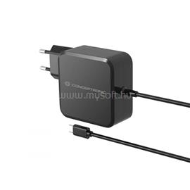 CONCEPTRONIC OZUL05BE univerzális töltő adapter (USB-C, 100W, 3,3-21V, fekete, 1,8m) OZUL05BE small