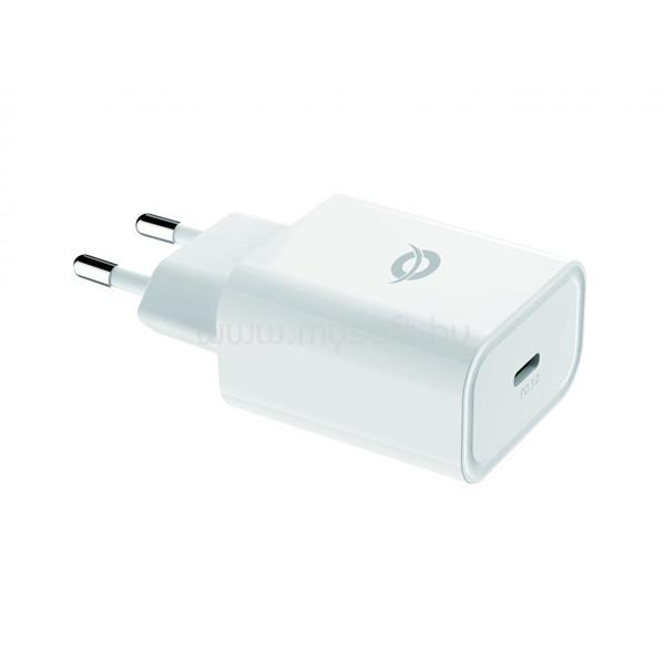 CONCEPTRONIC telefon töltő adapter - ALTHEA07W (USB-C, 20W, fehér)