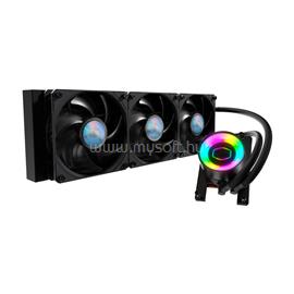 COOLER MASTER CPU hűtő MASTERLIQUID ML360 MIRROR TR4 (vízhűtés), Fekete Univerzális (Gyártilag összeszerelt kivitel) MLX-D36M-A18PK-T1 small