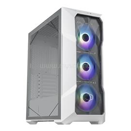 COOLER MASTER MasterBox TD500 MESH V2 ARGB Fehér (Táp nélküli) ablakos E-ATX ház TD500V2-WGNN-S00 small