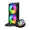 COOLER MASTER MASTERLIQUID 240 ATMOS CPU hűtő vízhűtés 2 Ventilátoros, ARGB Gen2 (fekete) MLX-D24M-A25PZ-R1 small