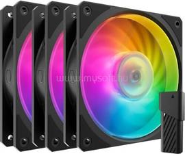 COOLER MASTER Mobius 120P ARGB 3-Pack Fan Kit 12cm ház hűtő ventilátor MFZ-M2DN-243P2-R1 small