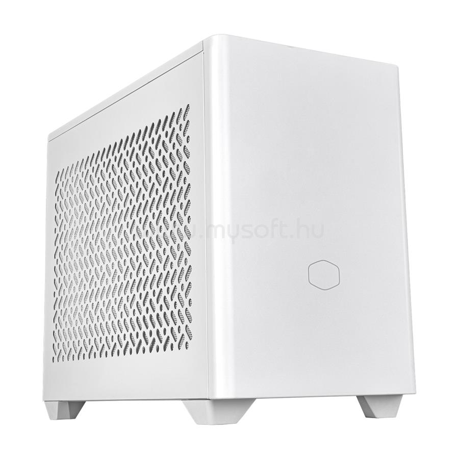 COOLERMASTER MasterBox NR200P V2 fehér (táp nélküli) mini-ITX ház