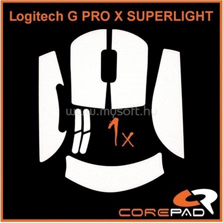 COREPAD Logitech G PRO X SUPERLIGHT Soft Grips fehér