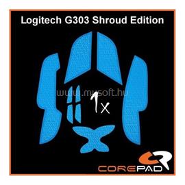 COREPAD Logitech G303 Shroud Edition gaming Soft Grips kék CG71800 small