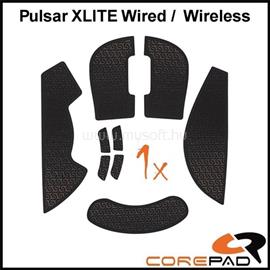 COREPAD Mouse Rubber Sticker #720 - Pulsar Xlite Wired/ Wireless gaming Soft Grips fekete CG72000 small