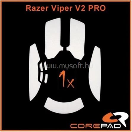 COREPAD Mouse Rubber Sticker #753 - Razer Viper V2 PRO Wireless gaming Soft Grips fehér