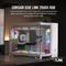CORSAIR iCUE LINK 2500X RGB Dual Chamber fehér (táp nélküli) ablakos mATX ház CC-9011268-WW small