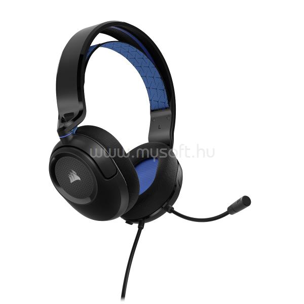 CORSAIR HS35 V2 Stereo vezetékes headset (kék)