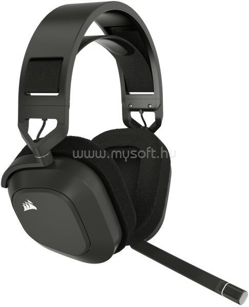 CORSAIR HS80 MAX vezeték nélküli gamer headset (Carbon)