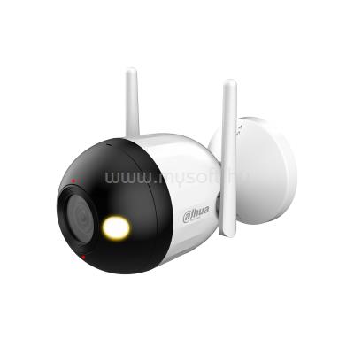 DAHUA F2C-PV IP wifi csőkamera (2MP, 3,6mm, kültéri, 2,4GHz; H265, IR+LED30m, IP67, SD; mikrofon; hangszóró 12VDC)