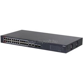 DAHUA Mendzselhető PoE switch - CS4226-24ET-240 (Cloud menedzsment; 24x 100Mbps at/af PoE; 2x 1Gbps; 2x 1Gbps SFP; 240W) CS4226-24ET-240 small