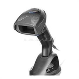 DATALOGIC Gryphon I GD4590, 2D Mpixel Imager, USB/RS-232 Multi-Interface, Black (Includes Scanner and All in One Permanent Base) GD4590-BK-B small