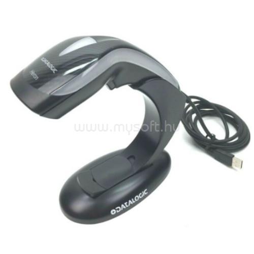 DATALOGIC Heron HD3430 USB Kit, Black (Kit includes 2D Scanner, Autosense Stand and USB Cable)