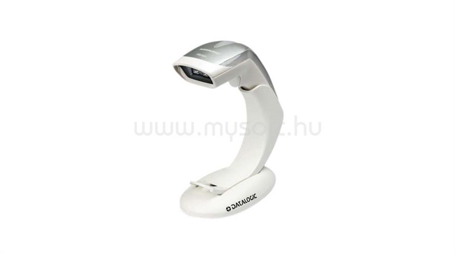 DATALOGIC Heron HD3430 Kit, White (Kit includes 2D Scanner, Autosense Flex Stand and USB Cable)